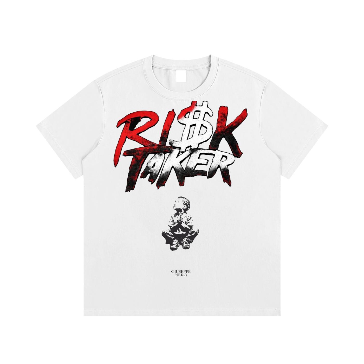 Risk Taker Graphic T-Shirt | Bold Motivation Streetwear Tee | Unisex Statement Shirt